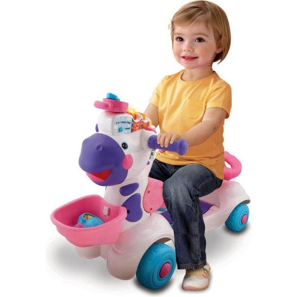 Vtech zebra best sale scooter pink
