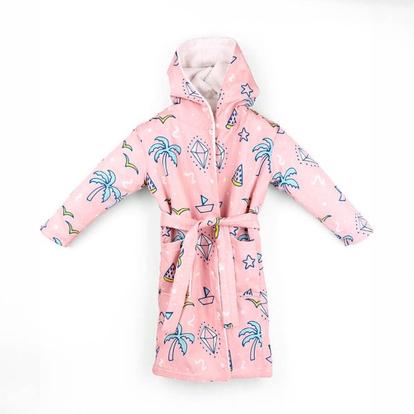 Towel robe for girls 2025