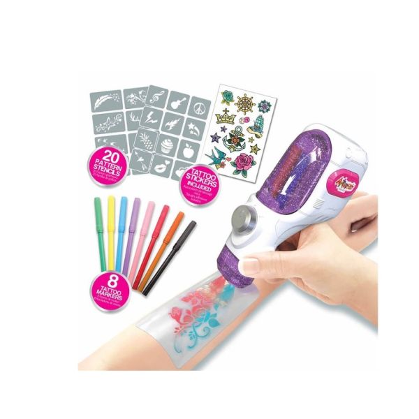 Deluxe Airbrush Tattoo Workshop Craft Kit  Airbrush tattoo, Cute best  friend gifts, Disney princess gifts