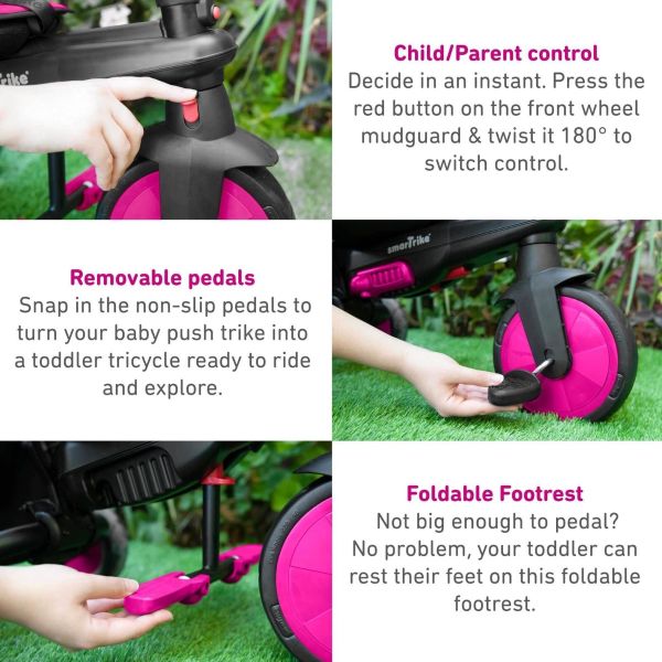 Smart trike 2024 pedals not working
