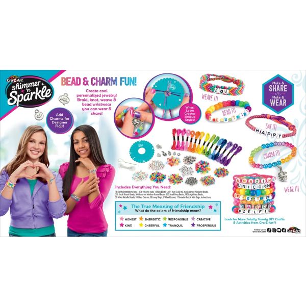 ✿handmama's shop✿ CRA-Z-ART Shimmer 'n Sparkle Deluxe Bead & Charm Bracelet