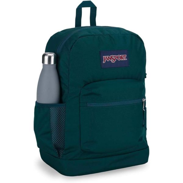 JanSport Cross Town Plus Deep Juniper Backpack From first