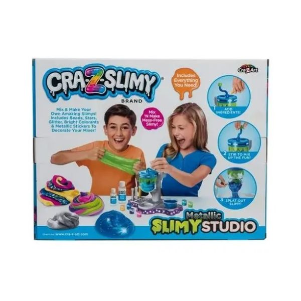 Cra-Z-Art Cra-Z-Slimy Multicolor Metallic Slime Studio