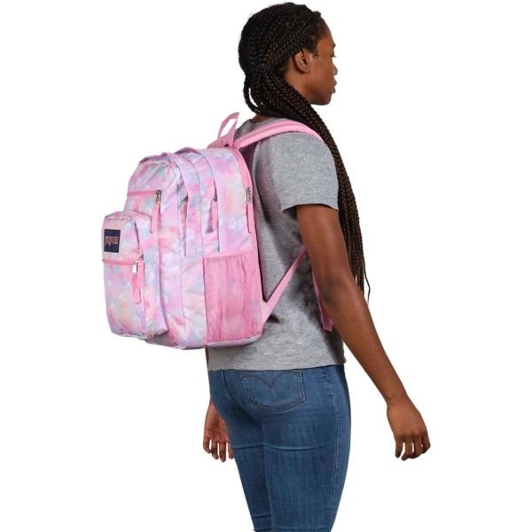 Jansport Cross Town Backpack Neon Daisy Cross Town is a