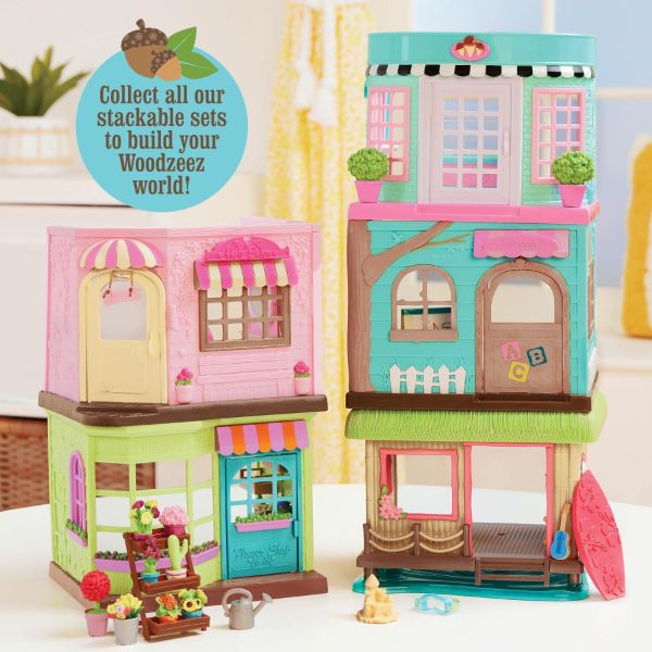 Li'l Woodzeez Li Flower Shop Playset Li'l Woodzeez From