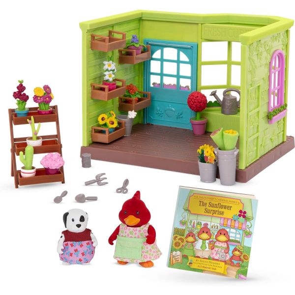 Li'l Woodzeez Li Flower Shop Playset Li'l Woodzeez From