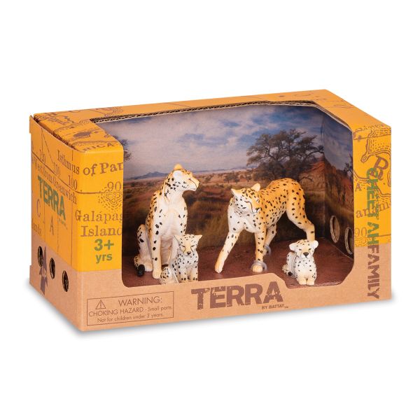 Terra by Battat Cheetah Family From first day of motherhood