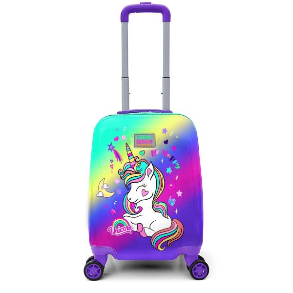 hard shell unicorn suitcase