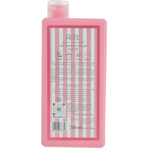 MOOD Shower Gel Hawaii Pink 750ml From first day of motherhood