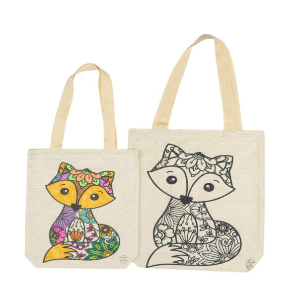 Mandala Fox Tote Bag (M) From first day of motherhood