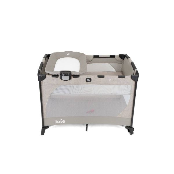 Joie Commuter Change Travel Cot Speckled From first day of